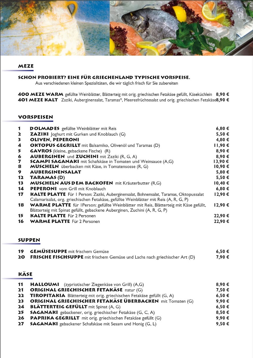 Menu Griechisches Restaurant El Greco Hall In Tirol-4